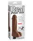 NO ETA Real Feel No.2 Long 8" Vibe Waterproof -Mutli-speed Brown